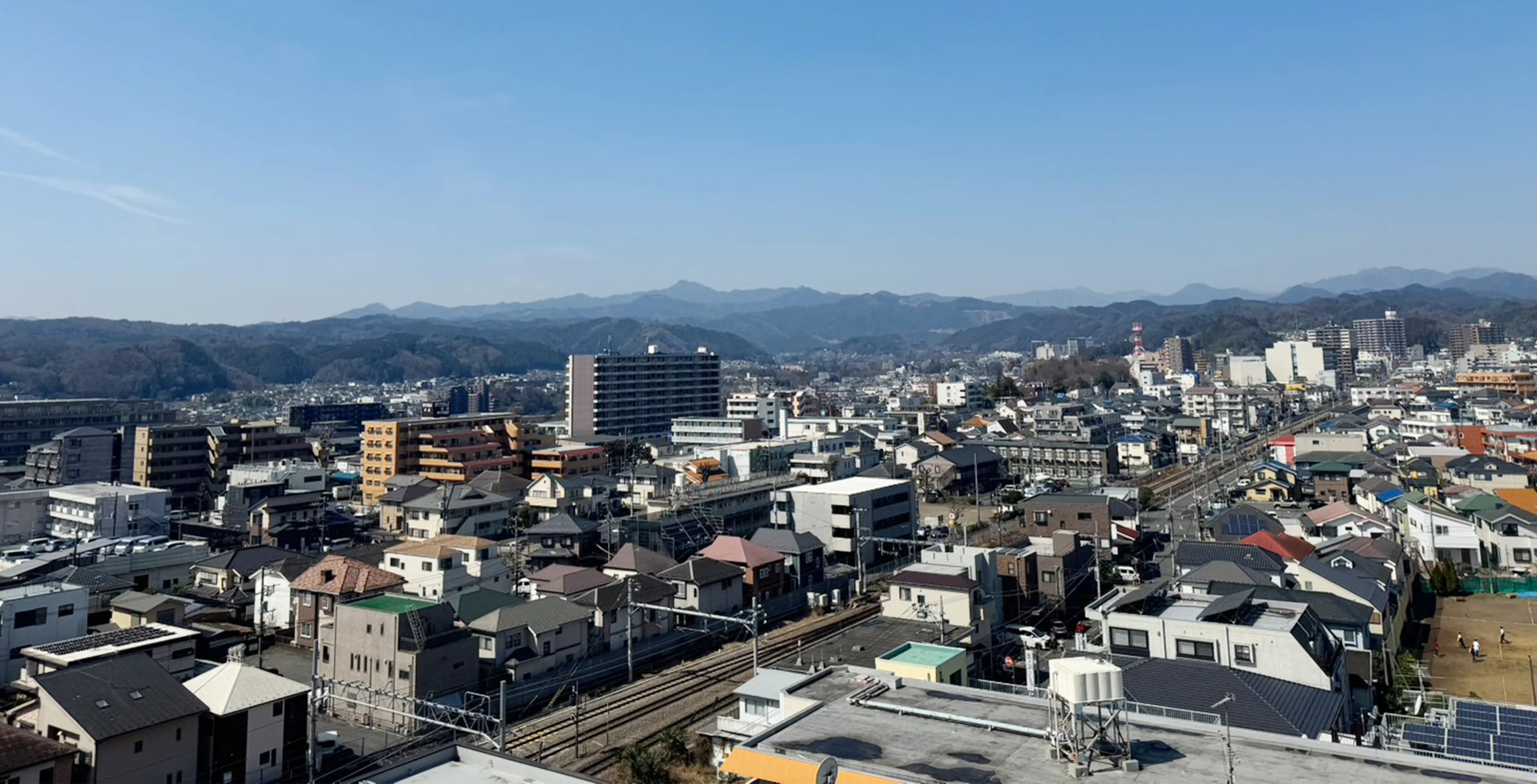 清潔な街並み